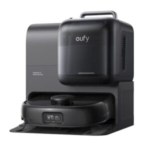 Putekļu sūcējs robots ar iebūvētu paklāju un mēbeļu tīrītāju Eufy OMNI E28 T2352G11, 20000Pa, HydroJet™