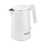 Elektriskā tējkanna Stollar the Compact Kettle TKS401, 1850W, 1l, Balta