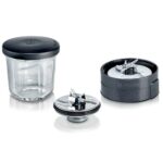 Smalcinātāja un dzirnaviņu uzgalis Bosch 3-in-1 Grinder/chopper MUZ45XCG1, MUM kombainiem