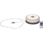 LED kempinga lukturis/virtene uzlādējams Star Trading Rondo, 10m, 133LED, WW, 2x18650, IP44, ar pulti