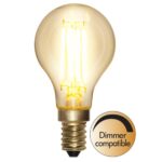 LED spuldze dekoratīva Star Trading E27 A60 Soft Glow, 7.5W, 700lm DIM, 2100K, IP44