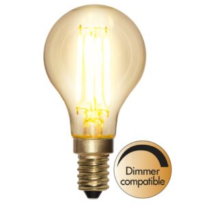 LED spuldze dekoratīva Star Trading E27 A60 Soft Glow, 7.5W, 700lm DIM, 2100K, IP44