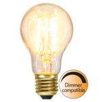 LED spuldze dekoratīva Star Trading E27 A60 Soft Glow, 7.5W, 700lm DIM, 2100K, IP44