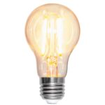 LED spuldze dekoratīva Star Trading E27 A60 Clear, 8W, 1000lm, 2700K, IP44
