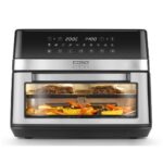 Karstā gaisa friteris/cepeškrāsns Caso Design AirFry DuoChef, 2200W, 2x5.5l/14l, 10prog.