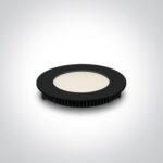 LED gaismeklis iebūvējams One Light Recessed Panels Die cast 10108FA/B/C, 8W, 120mm, 560lm, 4000K, IP40