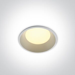 LED gaismeklis iebūvējams One Light Dark Light Bathroom Downlights Die cast, 9W, 120mm, 765lm, 4000K, IP54