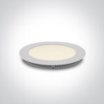 LED gaismeklis iebūvējams One Light Recessed Panels Die cast 10112FA/W/W, 12W, 173mm, 720lm, 3000K, IP40