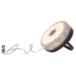 LED kempinga lukturis/virtene uzlādējams Star Trading Rondo, 10m, 133LED, WW, 2x18650, IP44, ar pulti