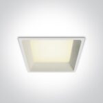 LED gaismeklis iebūvējams One Light The SMD Dark Light Range, 22W, 170mm, 1870lm, 4000K, IP20