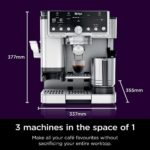 Espresso kafijas automāts Ninja Luxe™ Café Pro 3in1 ES701EU, 2l, Barista Assist, Cold Brew, Dual Froth System