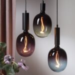 LED dekoratīvā spuldze Star Trading E27 C150 ColourMix, 4W, 75lm, 1800K, 27cm, DIM, IP20