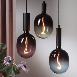 LED dekoratīvā spuldze Star Trading E27 C150 ColourMix, 4W, 75lm, 1800K, 27cm, DIM, IP20