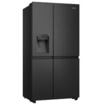 Ledusskapis ar saldētavu Hisense RS818N4TFE Side-by-Side, 179x91cm, NoFrost, Water&Ice, ConnectLife