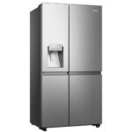 Ledusskapis ar saldētavu Hisense RS818N4TIE Side-by-Side, 179x91cm, NoFrost, Water&Ice, ConnectLife