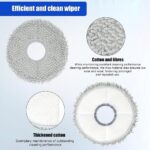 Rezerves tīrīšanas lupatiņas Ecovacs Mopping Pad DWP020022 for T50 family/T50 Max/T30 C PRO