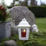 LED āra svece Star Trading Candle Flamme Paula, 10cm, ar taimeri, ar krēslas sensoru, 2xC