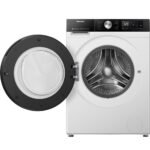 Veļas mašīna Hisense WF3S8045BW3, 8kg, 48cm, 1400 apgr./min., Steam Wash, ConnectLife, Auto Dosing