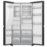 Ledusskapis ar saldētavu Hisense RS818N4TFE Side-by-Side, 179x91cm, NoFrost, Water&Ice, ConnectLife