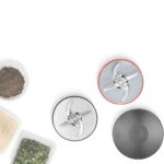 Smalcinātāja un dzirnaviņu uzgalis Bosch 3-in-1 Grinder/chopper MUZ45XCG1, MUM kombainiem