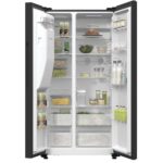 Ledusskapis ar saldētavu Hisense RS5P535NTFE Side-by-Side, 179x91.5cm, NoFrost, SuperFrost