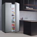 Ledusskapis ar saldētavu Hisense RS677N4BIE Side-by-Side, 179x91cm, NoFrost, Multiflow