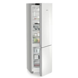 Ledusskapis ar saldētavu Liebherr CNgwc 5723 Plus, 201.5x59.7cm, EasyFresh, NoFrost, Balts/Sudraba