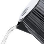 Elektriskā tējkanna Russell Hobbs Eden Black Chrome 27361-56, 3000W, 1.7l, Melna