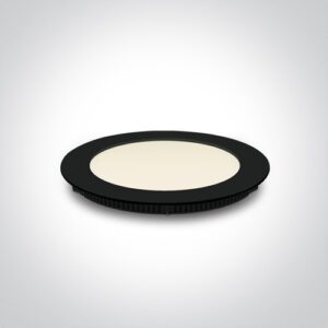 LED gaismeklis iebūvējams One Light Recessed Panels Die cast 10112FA/B/W, 12W, 173mm, 720lm, 3000K, IP40