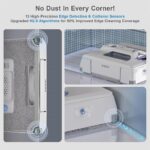 Logu tīrīšanas robots Hutt A1 AI, 90W, 6000Pa, Brushless, Anti-Slip, AI Navigation