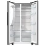 Ledusskapis ar saldētavu Hisense RS5P535NTCE Side-by-Side, 179x91.5cm, NoFrost, SuperFrost