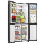 Ledusskapis ar saldētavu Hisense RQ5P470SAFE 4-Door, 179x79.4cm, NoFrost, Triple Zone, ConnectLife