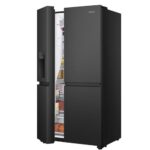 Ledusskapis ar saldētavu Hisense RS818N4TFE Side-by-Side, 179x91cm, NoFrost, Water&Ice, ConnectLife