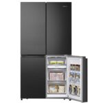 Ledusskapis ar saldētavu Hisense RQ758N4SBFE 4-Door, 179x91.2cm, NoFrost, Triple Zone, ConnectLife