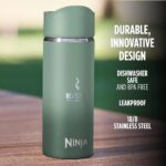 Termokrūze Ninja Sip Perfect DW1603EUUKGN, 400ml, Ner. tērauda, zaļa