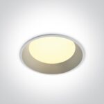 LED gaismeklis iebūvējams One Light Dark Light Bathroom Downlights Die cast, 20W, 175mm, 1700lm, 3000K, IP54
