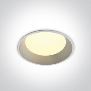 LED gaismeklis iebūvējams One Light Dark Light Bathroom Downlights Die cast, 20W, 175mm, 1700lm, 3000K, IP54