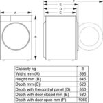 Veļas žāvētājs siltumsūkņa Hisense DH3S802BW3, 8kg, 55cm, ConnectLife WiFi, Auto Dry