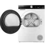 Veļas žāvētājs siltumsūkņa Hisense DH7S107BW, 10kg, 61cm, ConnectLife WiFi, AI super dry