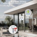 Logu tīrīšanas robots Hutt A1 AI, 90W, 6000Pa, Brushless, Anti-Slip, AI Navigation