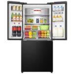 Ledusskapis ar saldētavu Hisense RQ5P470SAFE 4-Door, 179x79.4cm, NoFrost, Triple Zone, ConnectLife