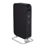 Viedais eļļas radiators Mill Gentle Air WiFi OIL1500WIFI3 Black GEN3, 1500W, 25m², ar aplikāciju