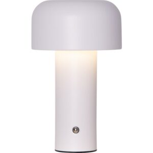 LED galda lampa uzlādējama Star Trading Bobby, 1W, 20lm, 2700/4000/6000K, IP20, Balta