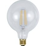 LED spuldze filament Star Trading E27 G125 Soft Glow, 3.6W, 320lm, 2100K, DIM, IP20