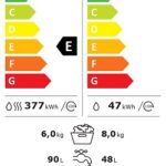 Viedā veļas mašīna ar žāvētāju Midea MF200D80WB/W-HR, 8/6kg, 1400 apgr./min., 48cm, Steam, ar aplikāciju