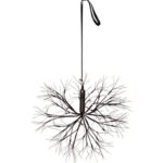 LED āra dekoratīvais gaismeklis Star Trading Stardust, 40cm, 288LED, WW, ar taimeri, IP44