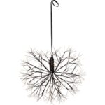 LED āra dekoratīvais gaismeklis Star Trading Stardust, 48cm, 432LED, WW, ar taimeri, IP44