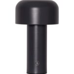LED galda lampa uzlādējama Star Trading Bobby, 1W, 20lm, 2700/4000/6000K, IP20, Melna