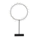 LED galda dekorācija Star Trading Wreath Nike, 43cm, 50LED, WW, IP20, 3xAA, ar taimeri