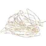 LED nano stieples virtene Star Trading Dew Drop, 5m, 100LED, 53lm, 3000K, IP20